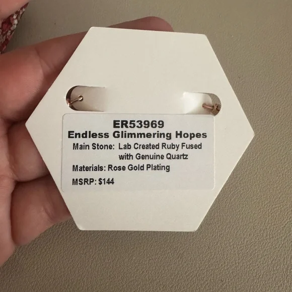 ✨ Bomb Party Endless Glimmering Hopes Earrings ✨ - Picture 5 of 6